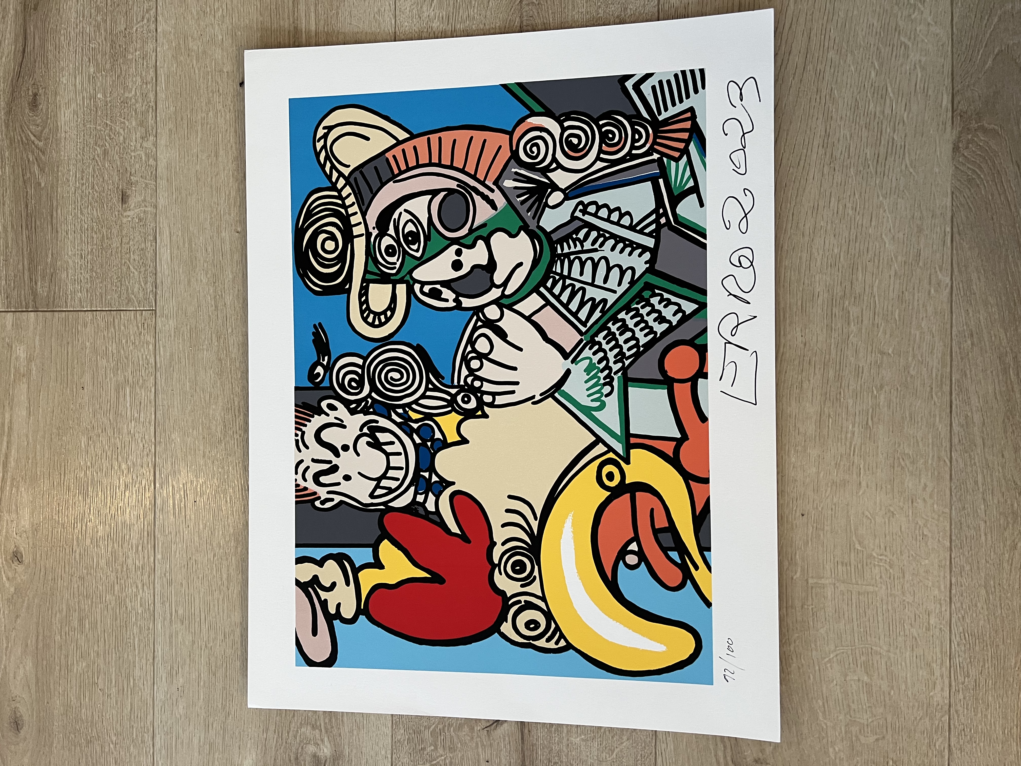 ERRÓ ÞRYKK - UNTITLED 1