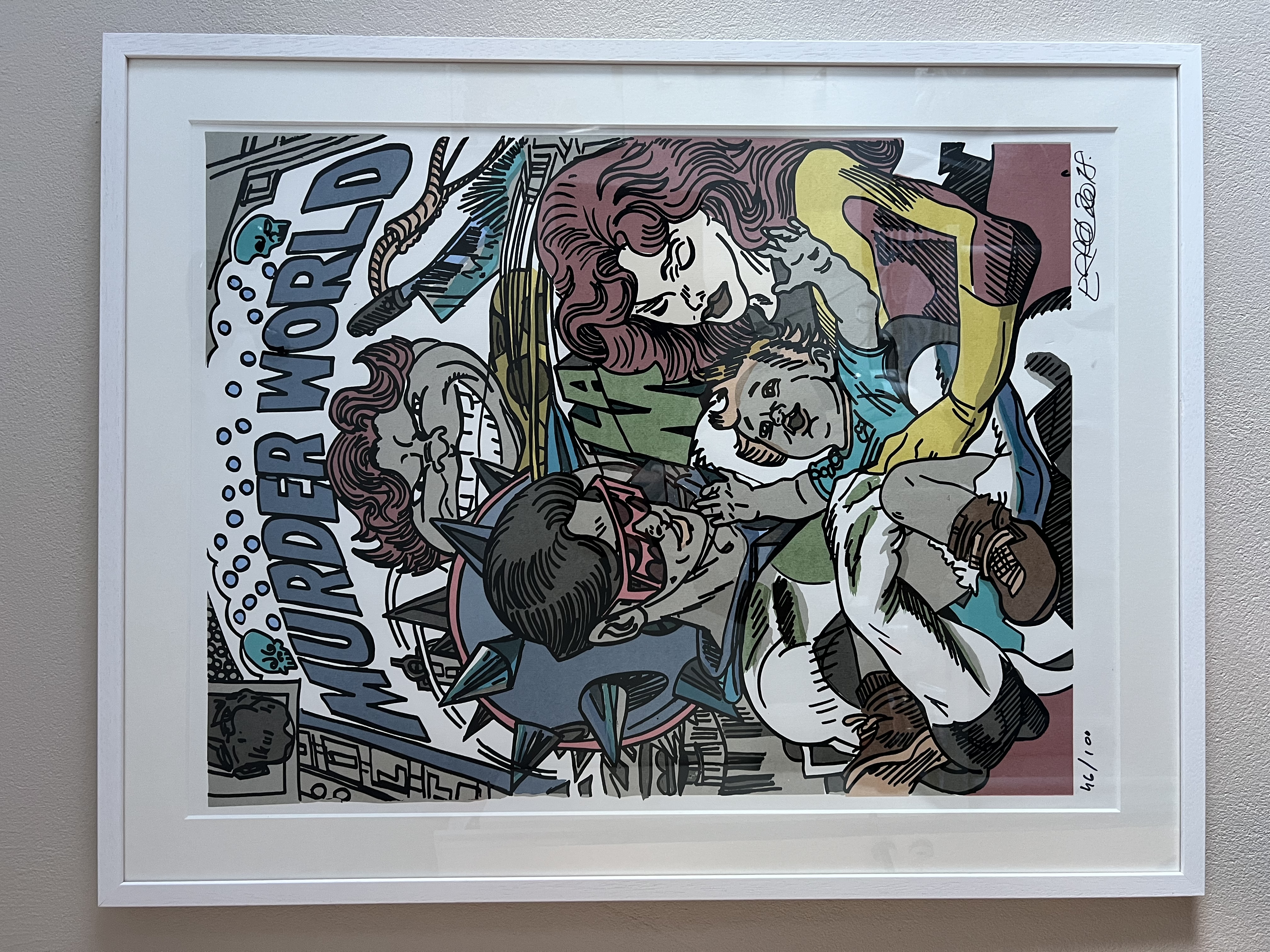 ERRÓ ÞRYKK - MURDER WORLD