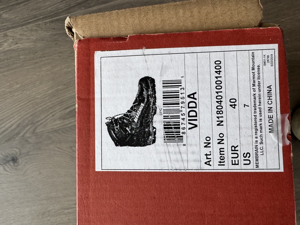 Madshus Vidda gönguskíðaskór nr 40