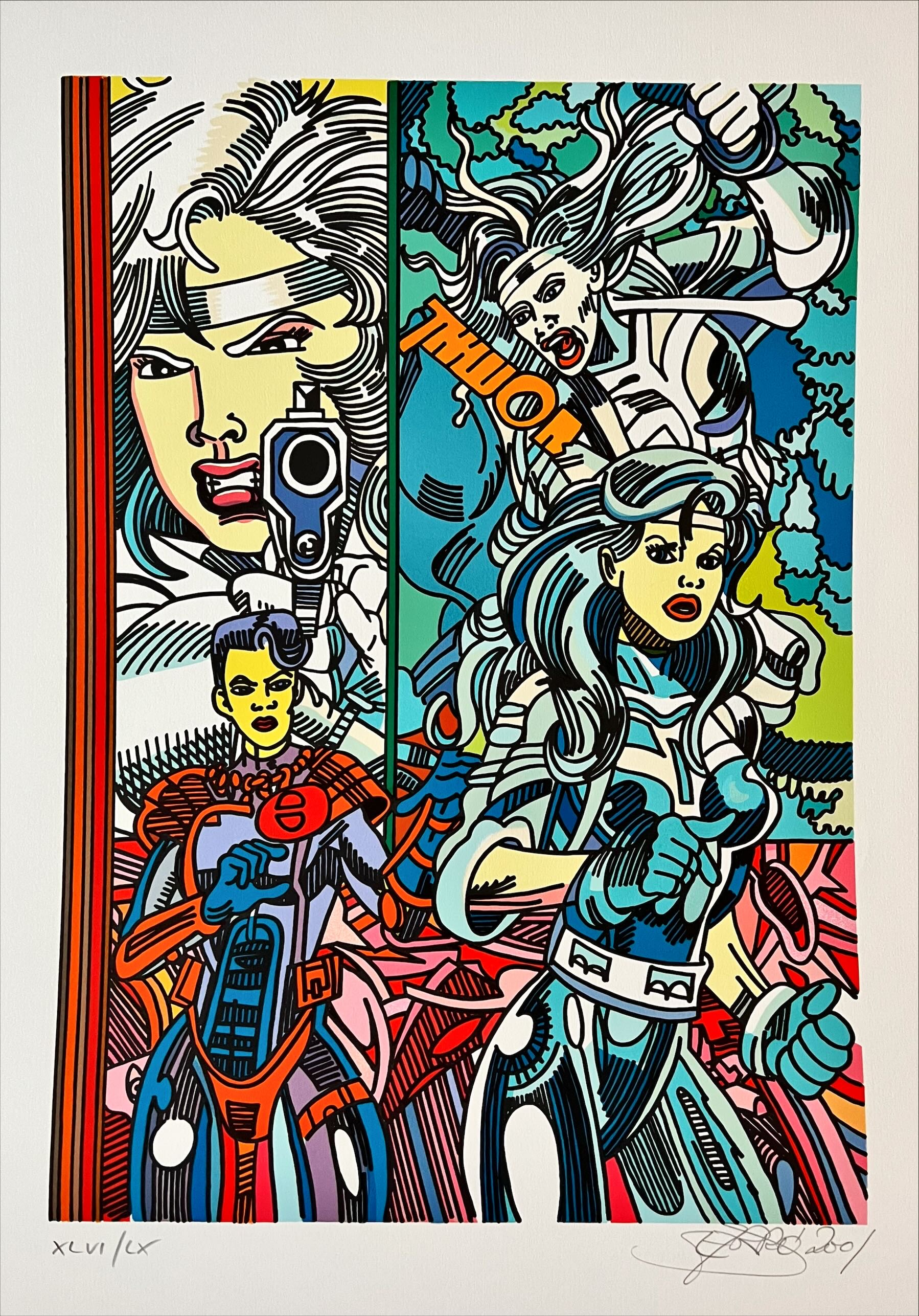 ERRÓ (1932) - Silver Sabler