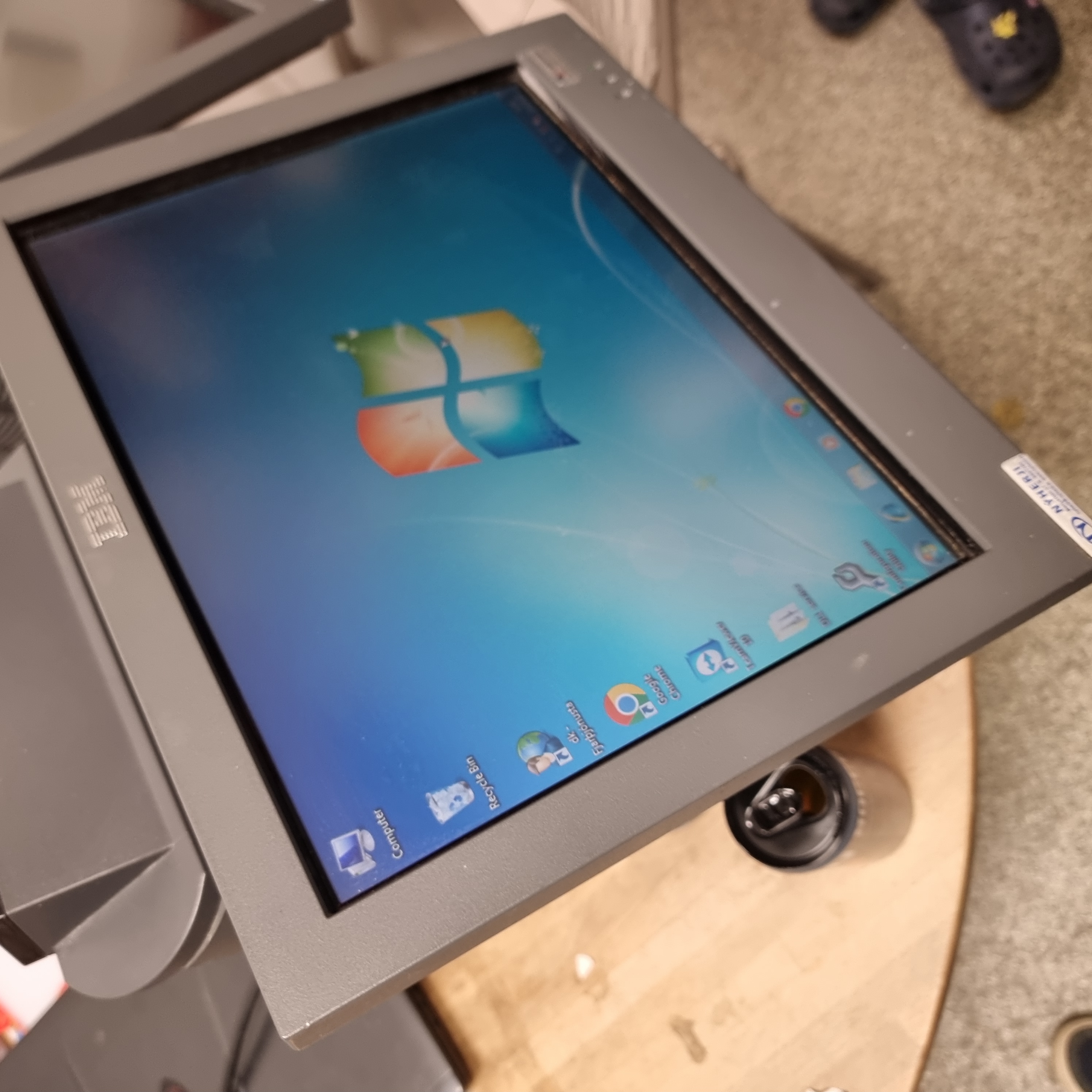 IBM kassakerfi með snertiskjá