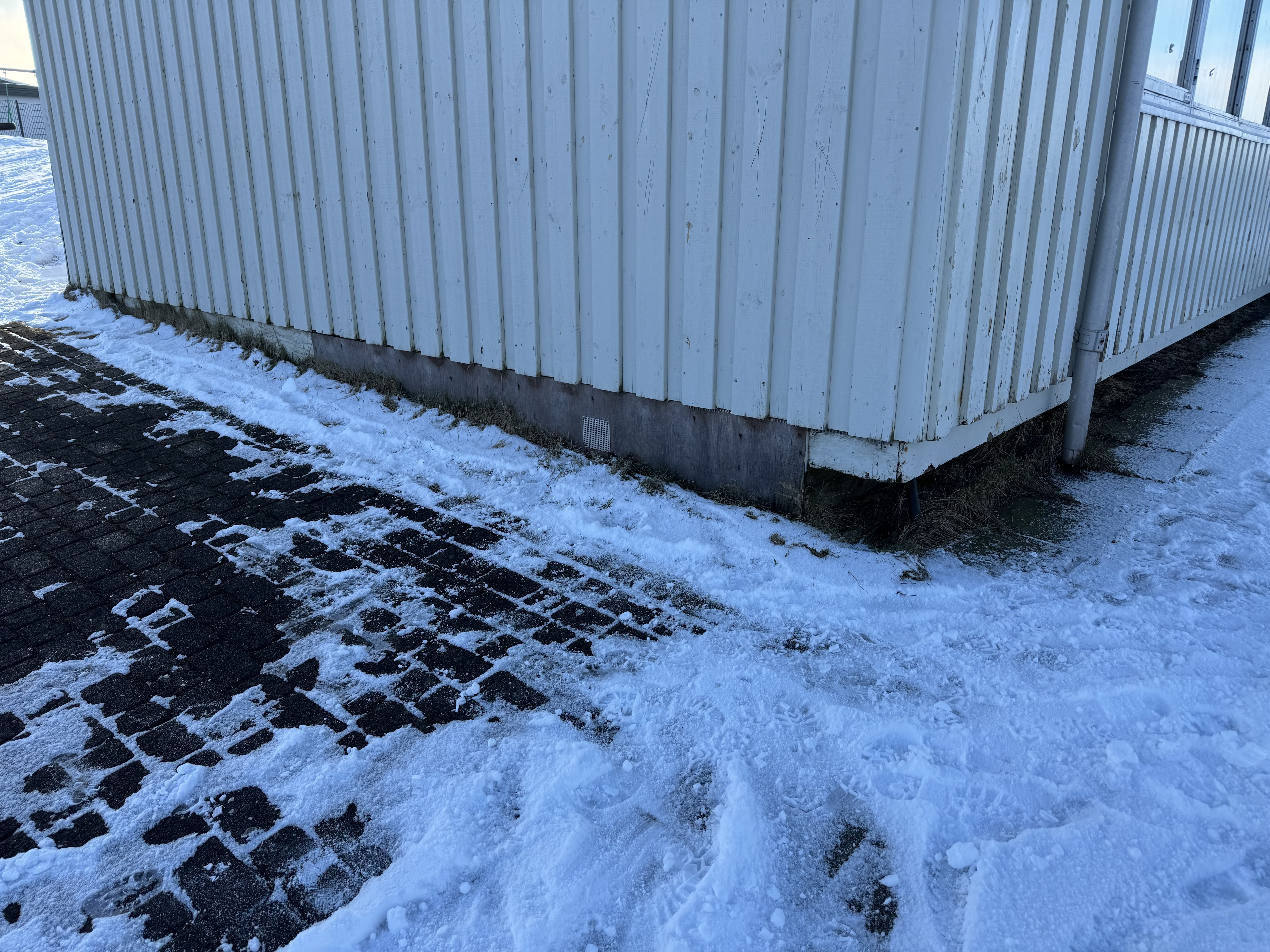 Færanleg húseining við Breiðholtsskóla