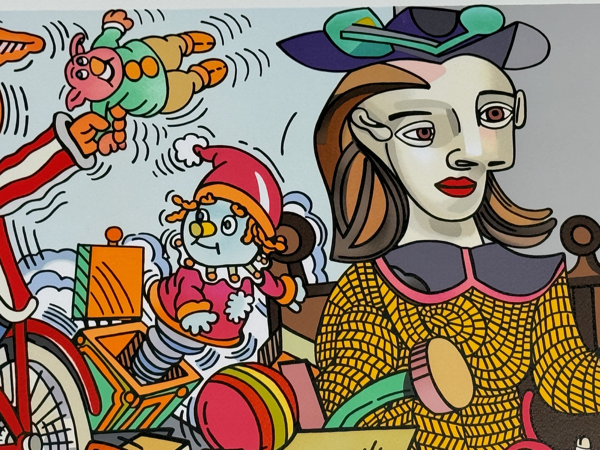 Erró / Guðmundur Guðmundsson (1932) - Homage a Picasso (2005) 80/150