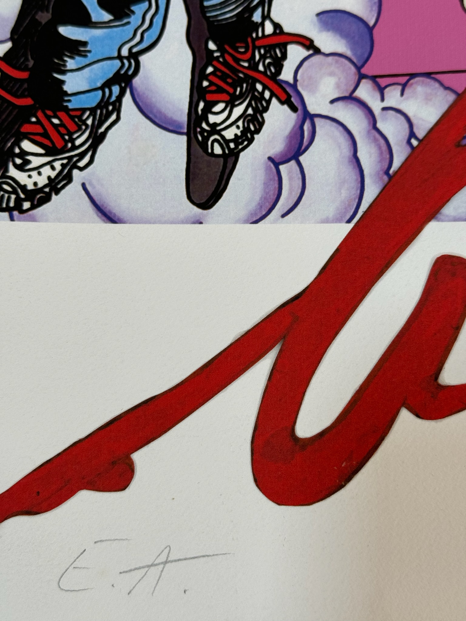 Erró / Guðmundur Guðmundsson (1932) - Hommage de Bertold Brecht (2008) E.A.