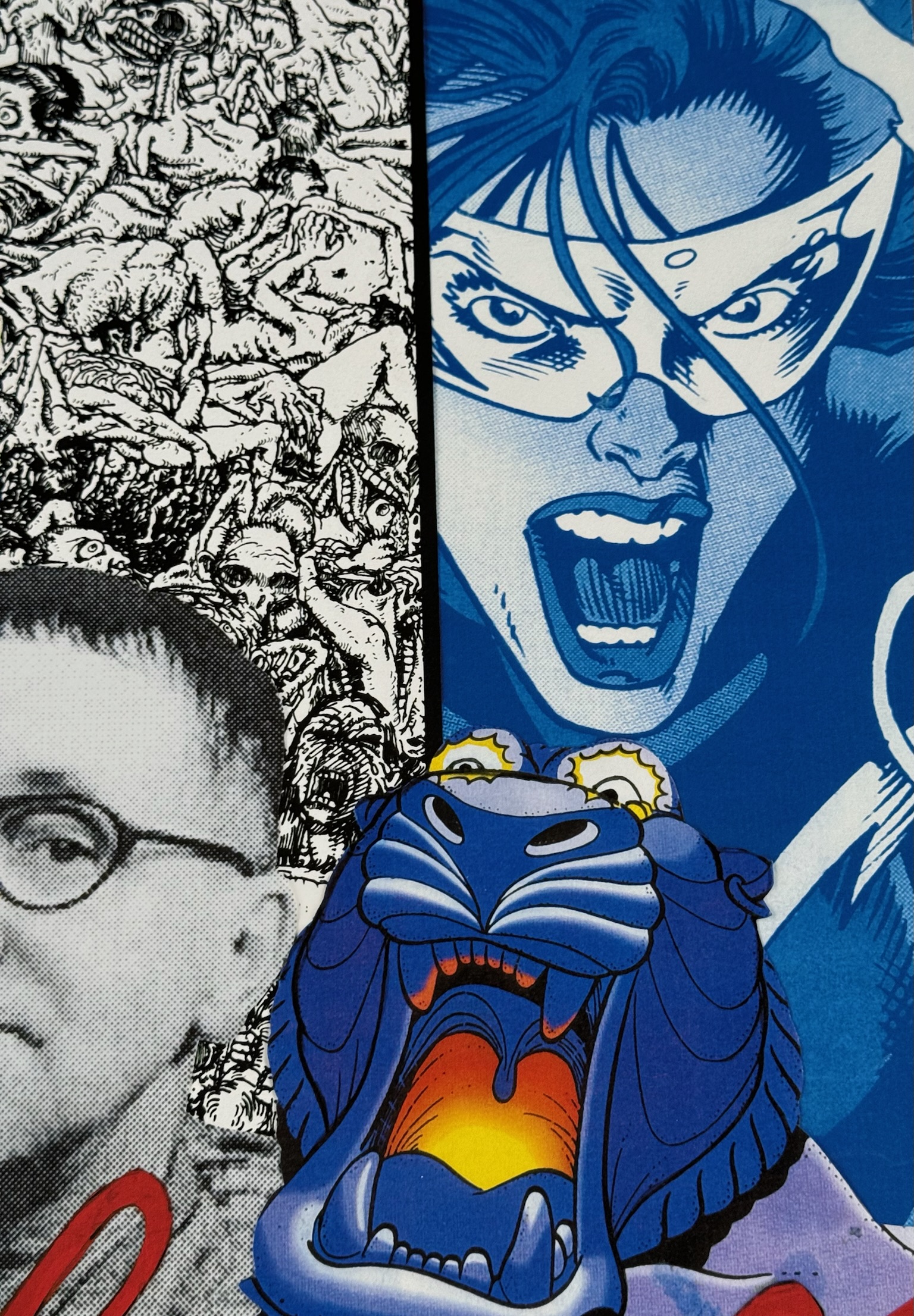 Erró / Guðmundur Guðmundsson (1932) - Hommage de Bertold Brecht (2008) E.A.