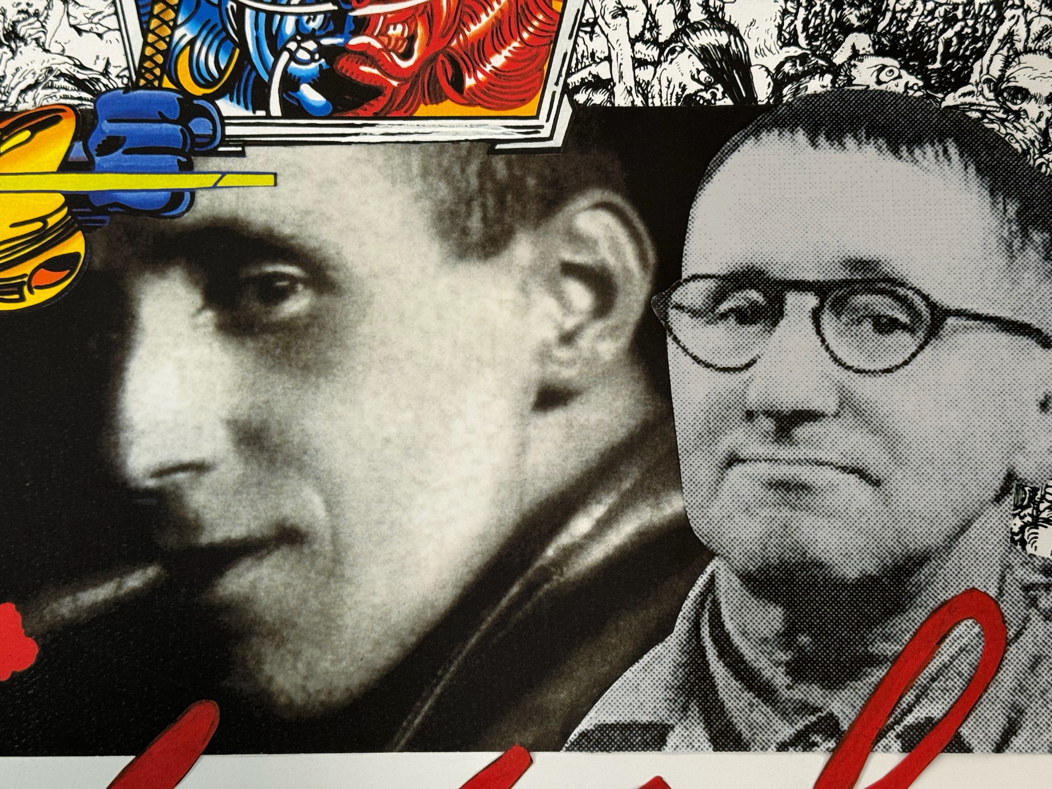 Erró / Guðmundur Guðmundsson (1932) - Hommage de Bertold Brecht (2008) E.A.