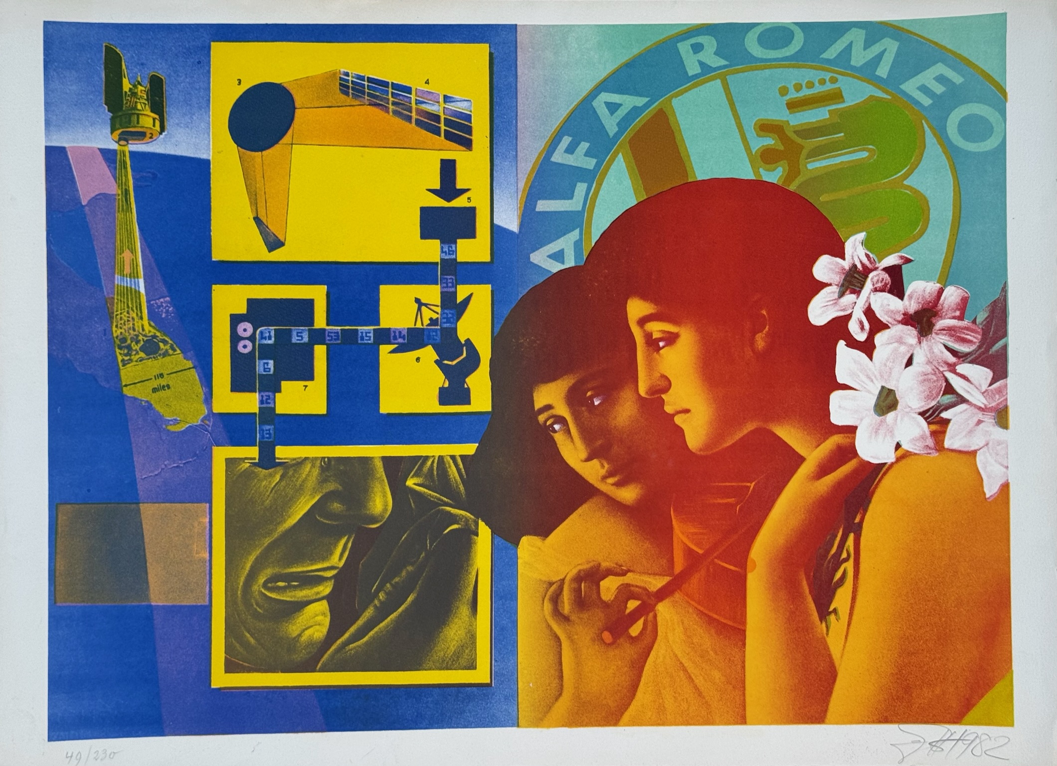 Erró / Guðmundur Guðmundsson (1932) - Romeo e Giulietta (1982) 49/230