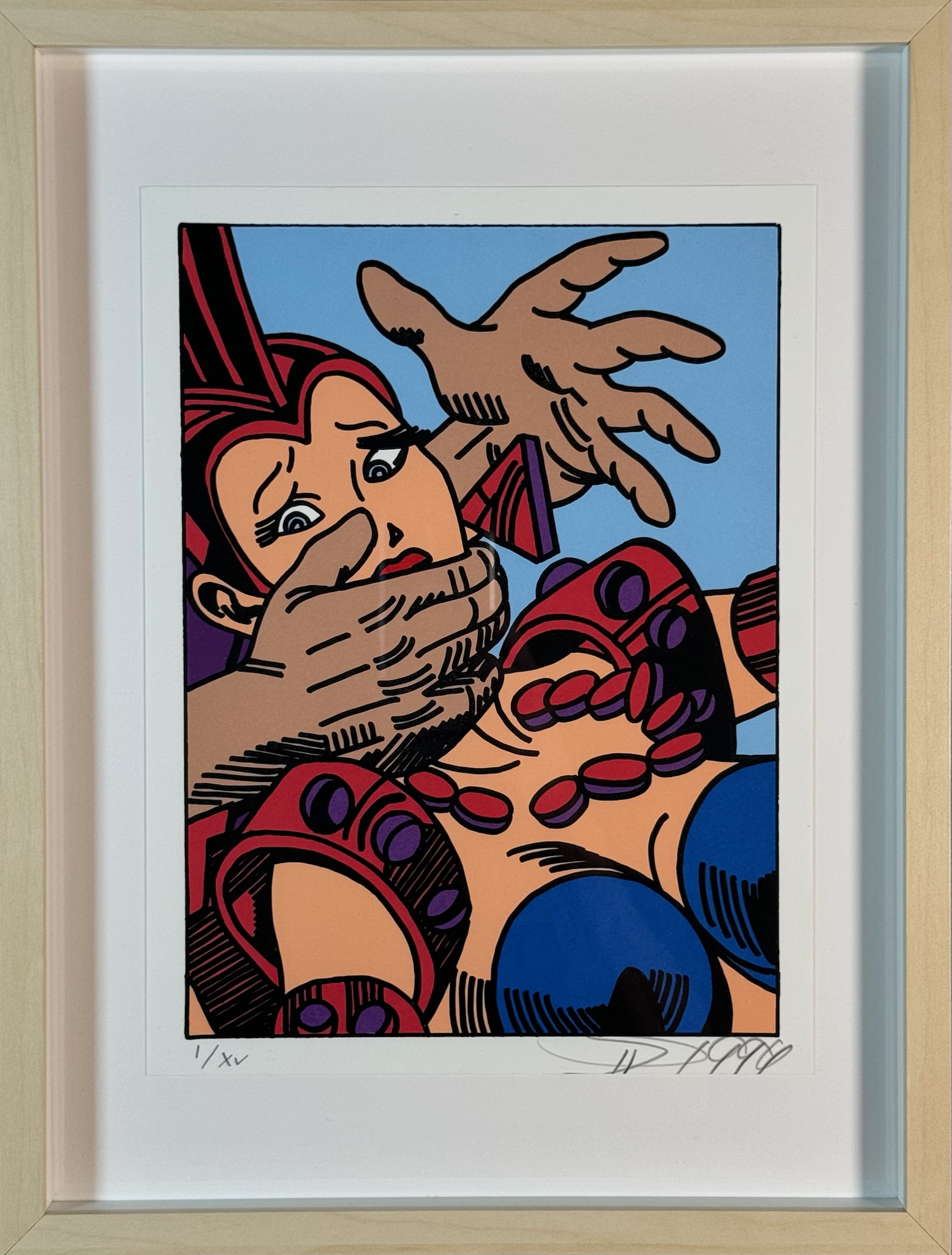 Erró / Guðmundur Guðmundsson (1932) - A Travers - Chutt (1994) 1/15