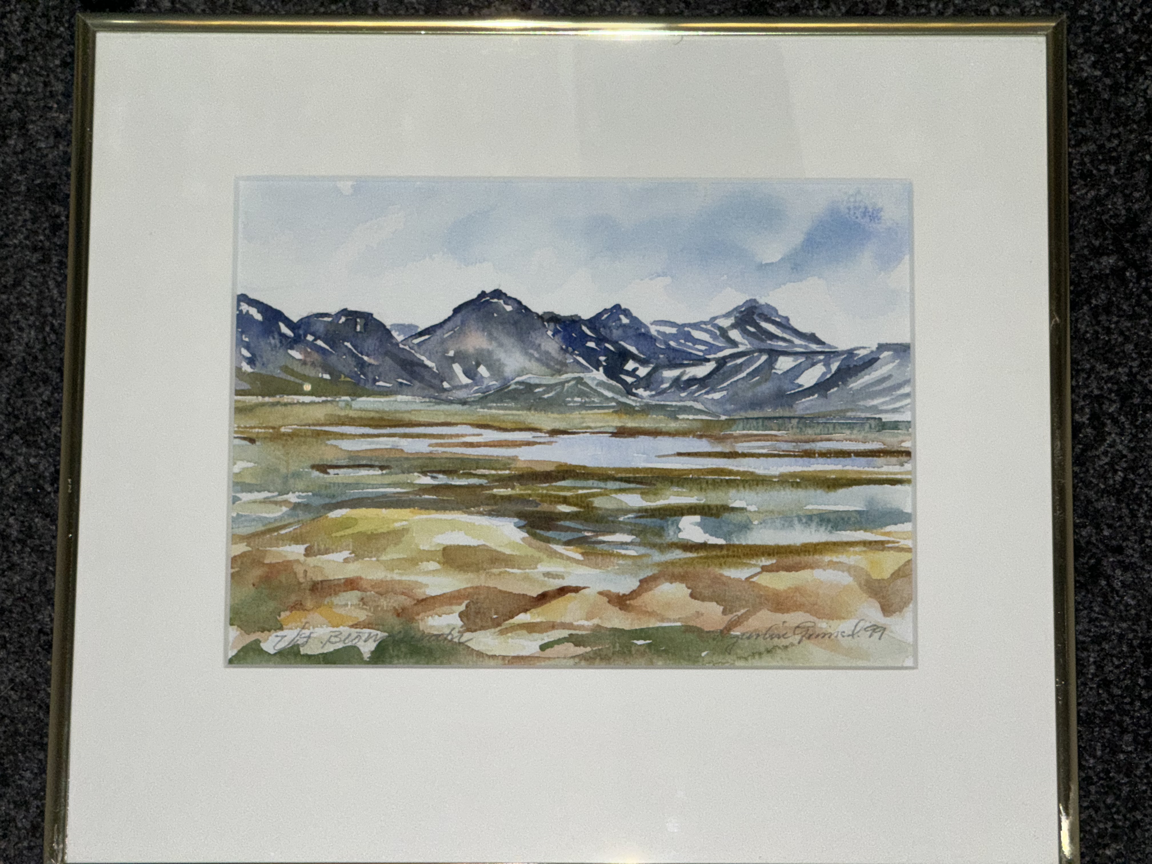 Sigurlín Grímsdóttir – Við Blönduvatn