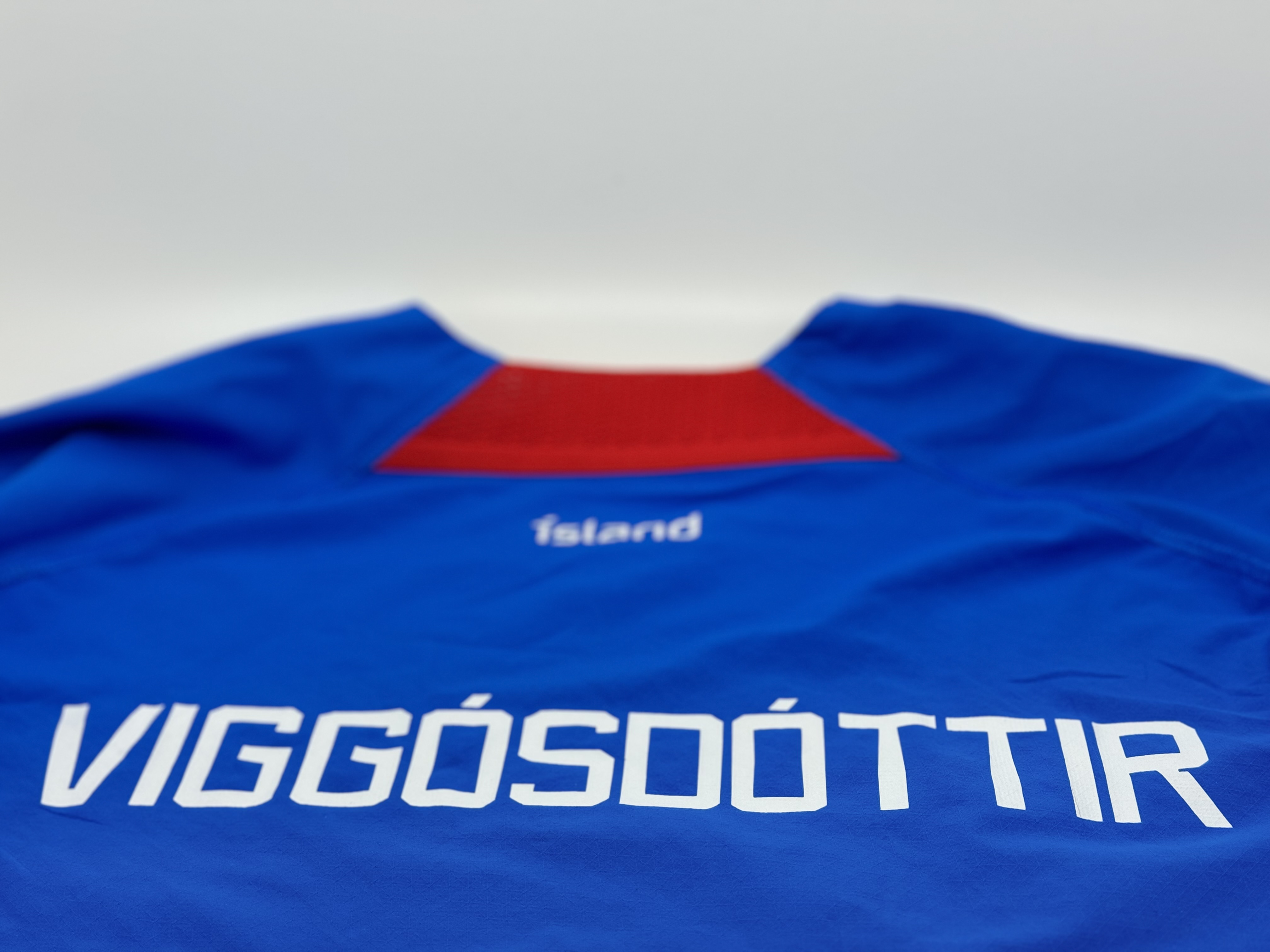 Landsliðstreyja - Wales–Ísland - Árituð fyrir kaupanda