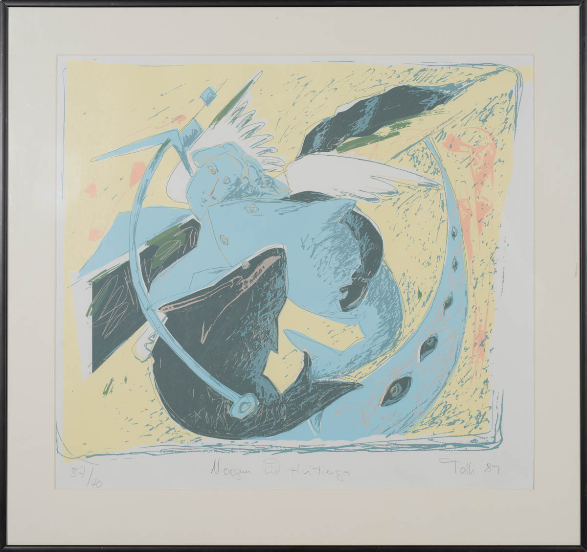 Þorlákur Kristinsson (Tolli) - Morgun við Hvítinga