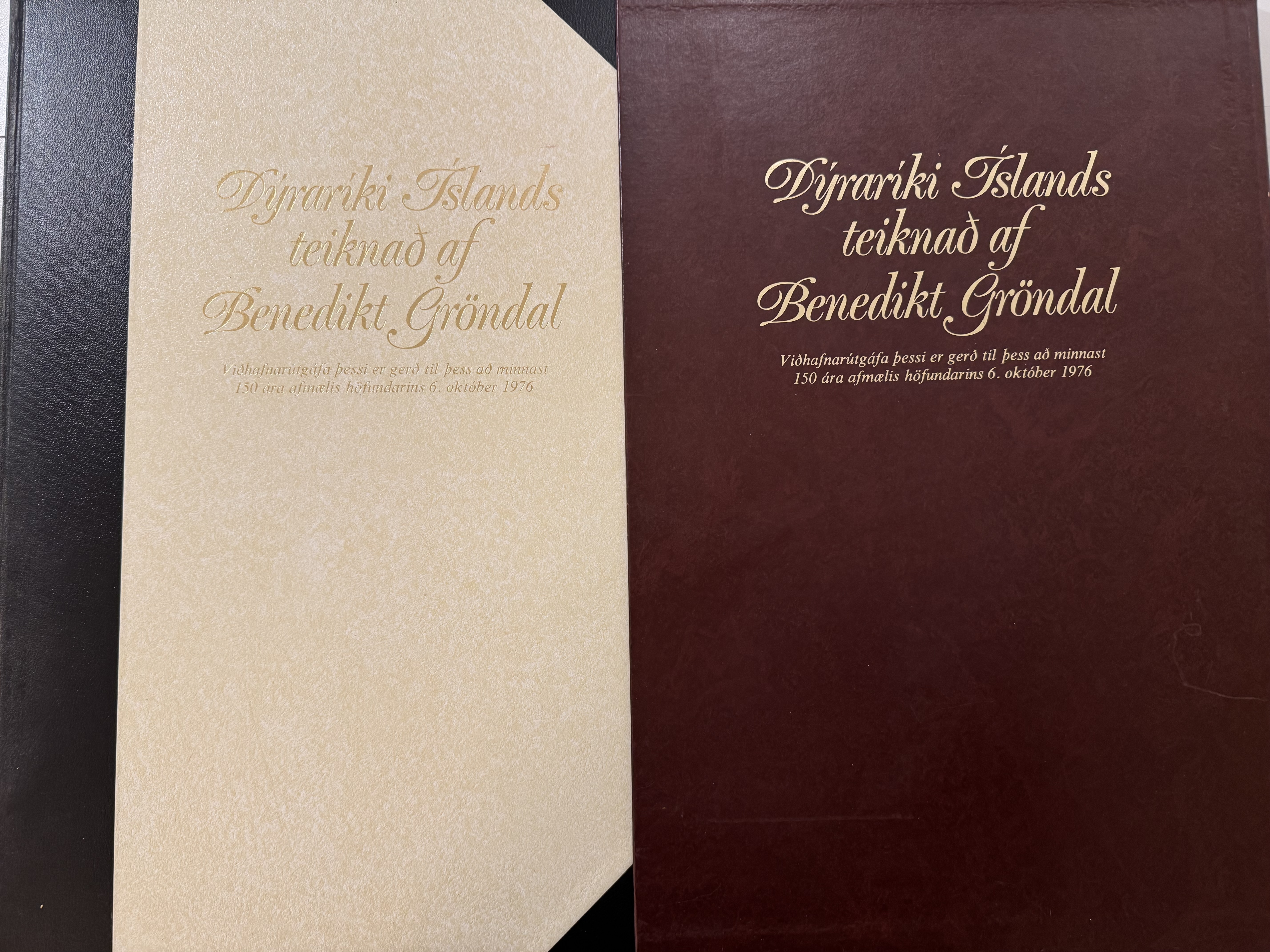 Dýraríki Íslands - Teiknað af Benedikt Gröndal