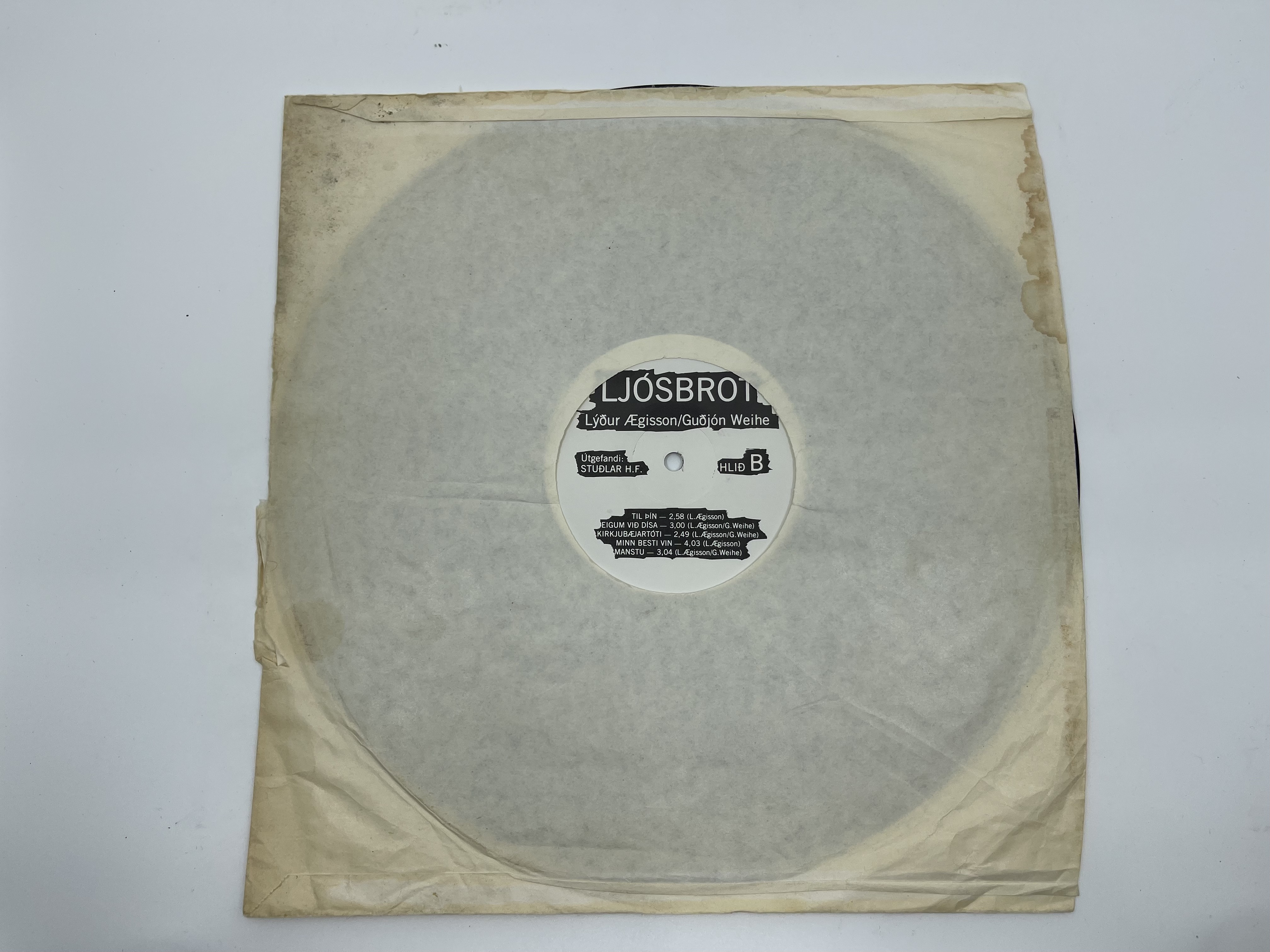 Lýður Ægisson, Guðjón Weihe - Ljósbrot