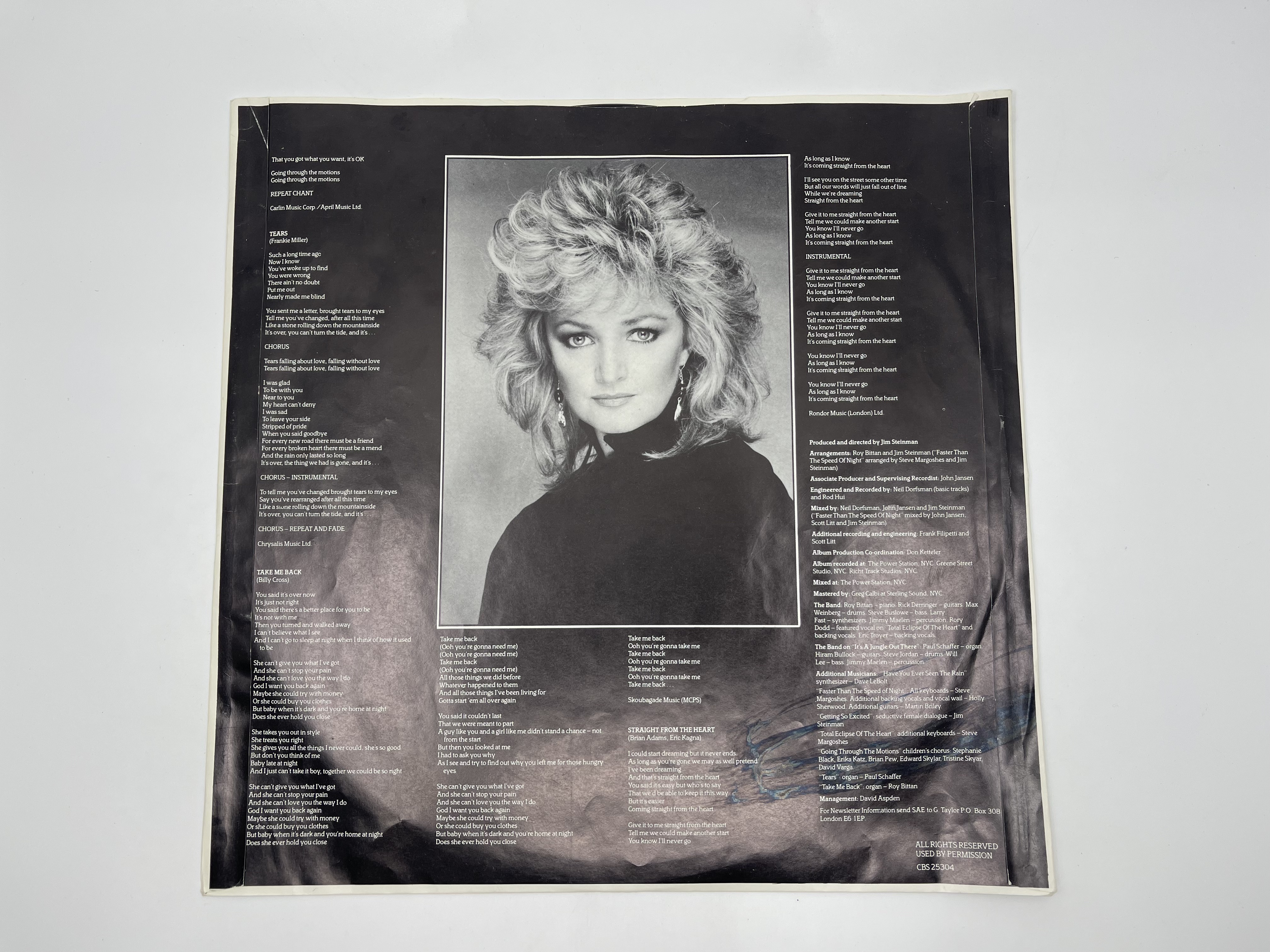 Bonnie Tyler - Faster Than the Speed of Night