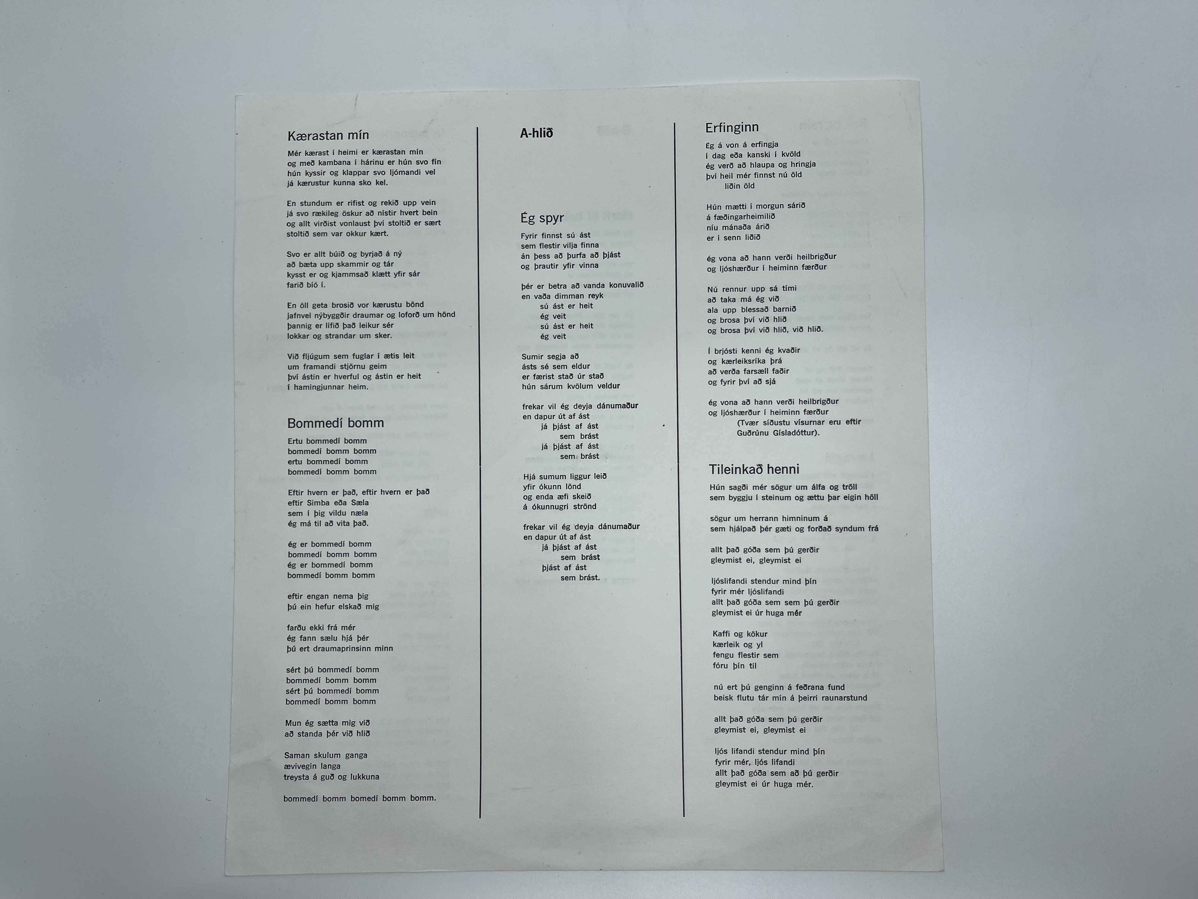 Sveinn Hauksson - Alíslenskt þjóðráð