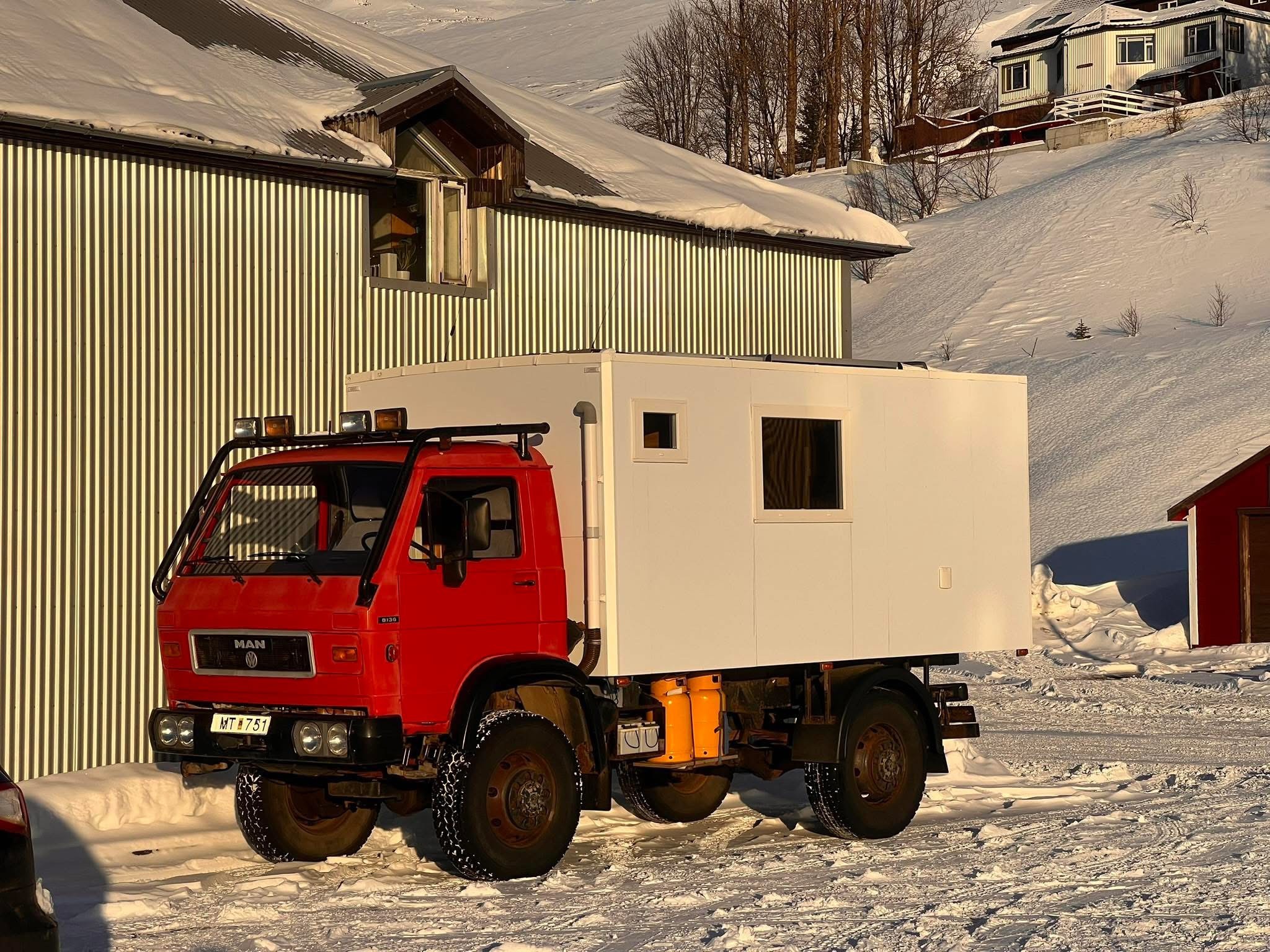 Man 8.136 Hústrukkur 1986