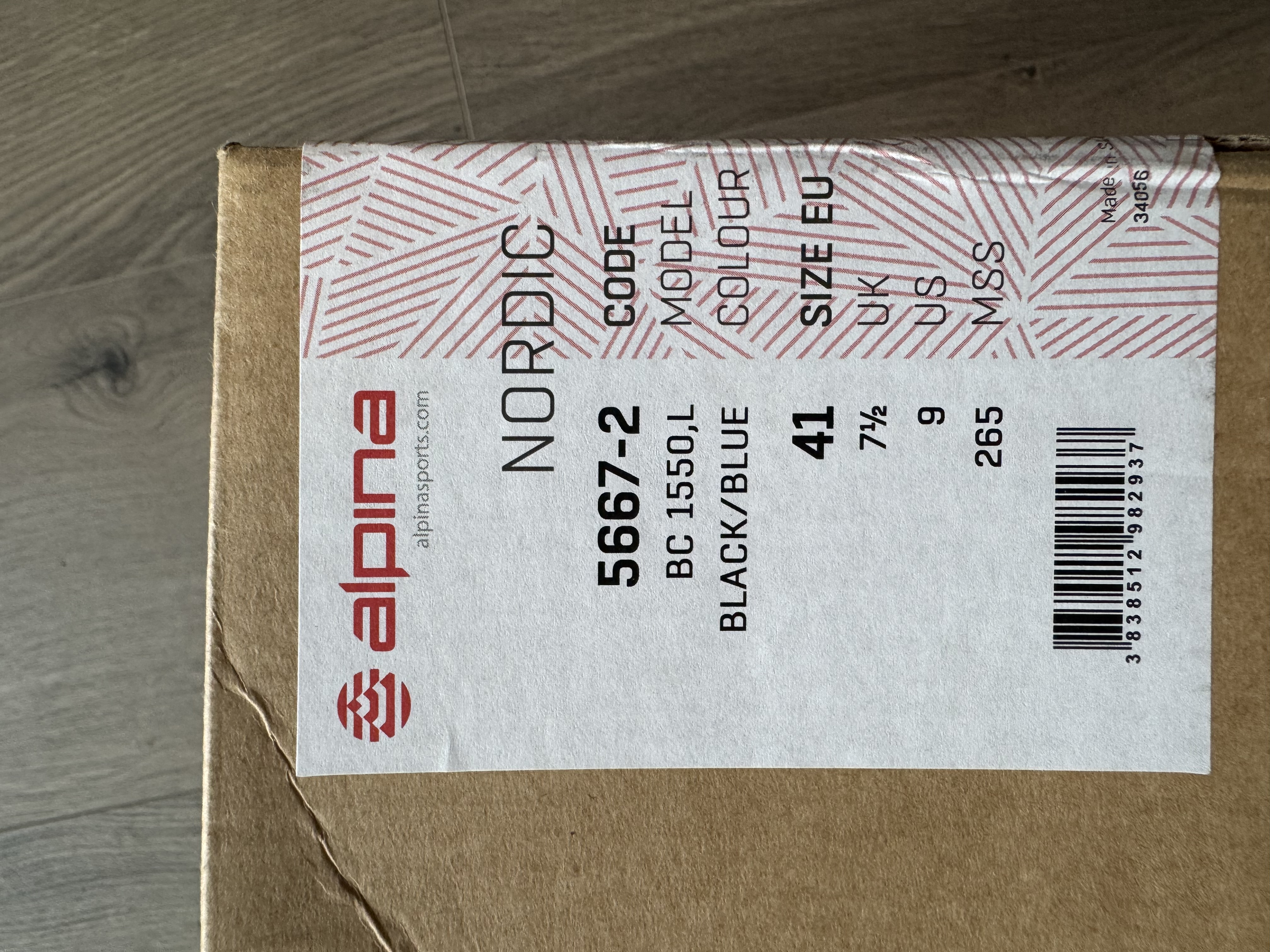 Alpina BC 1550 gönguskíðaskór nr 41