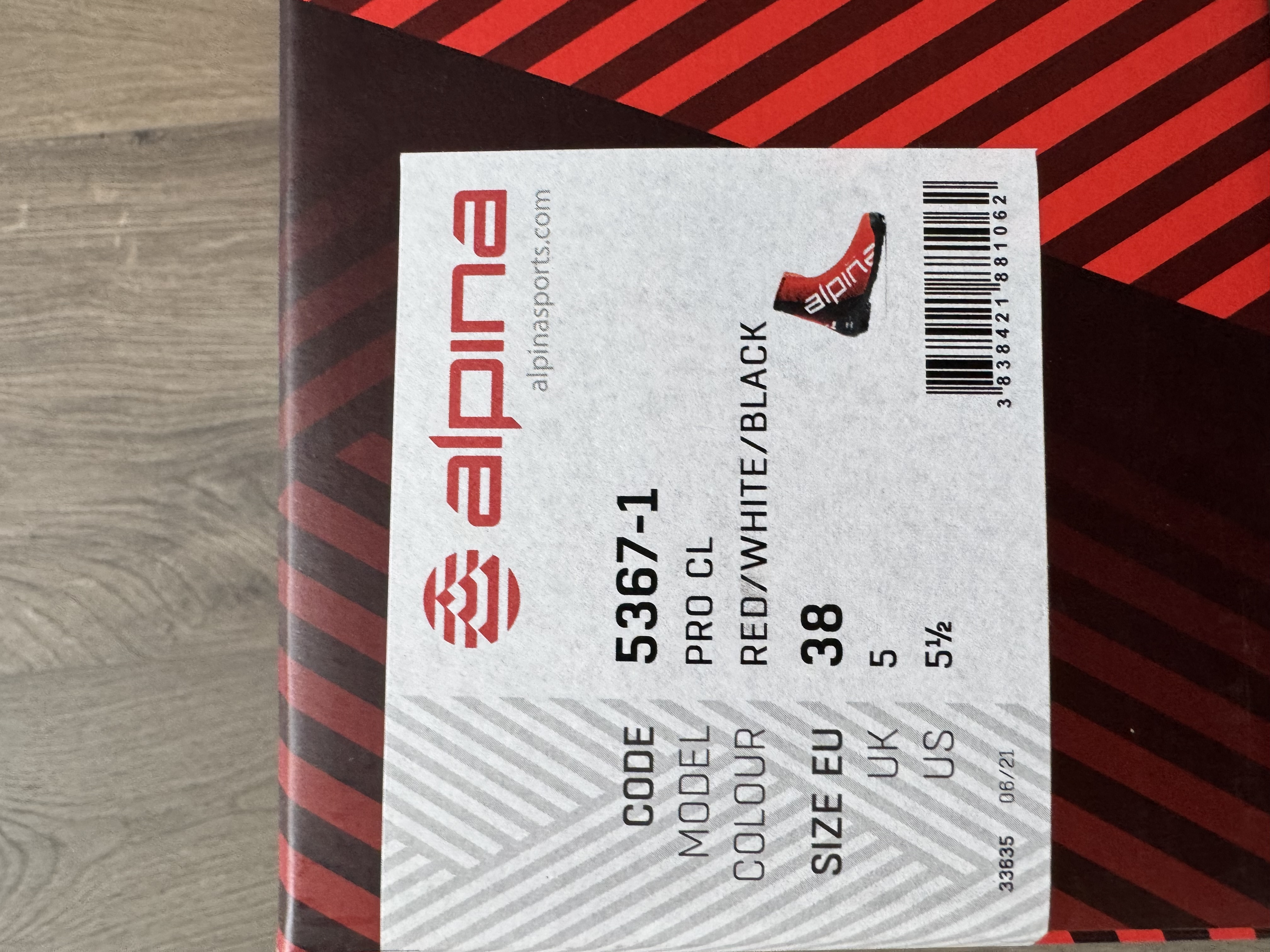 Alpina Pro Classic gönguskíðaskór nr 38