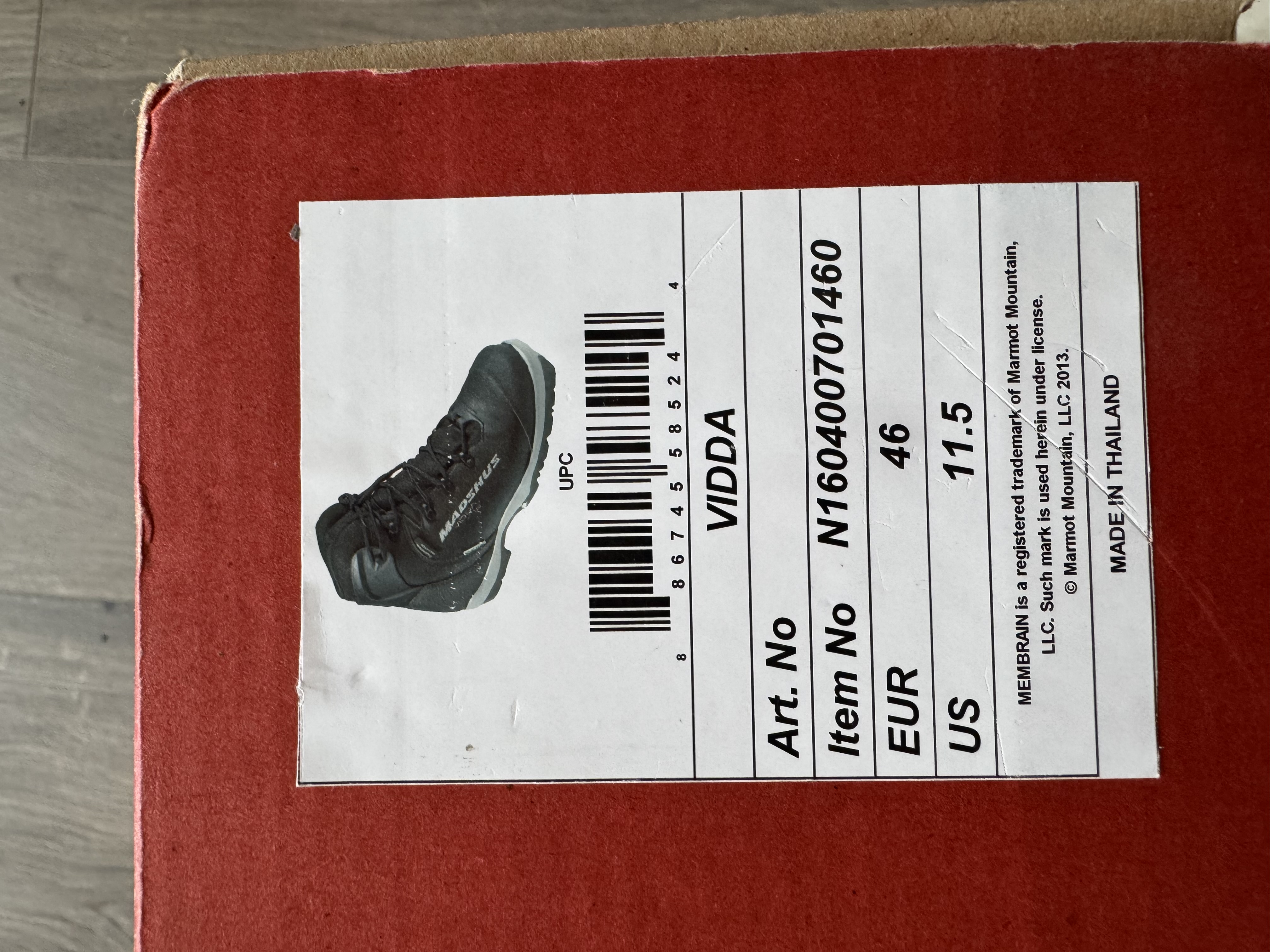 Madshus Vidda BC gönguskíðaskór nr 47