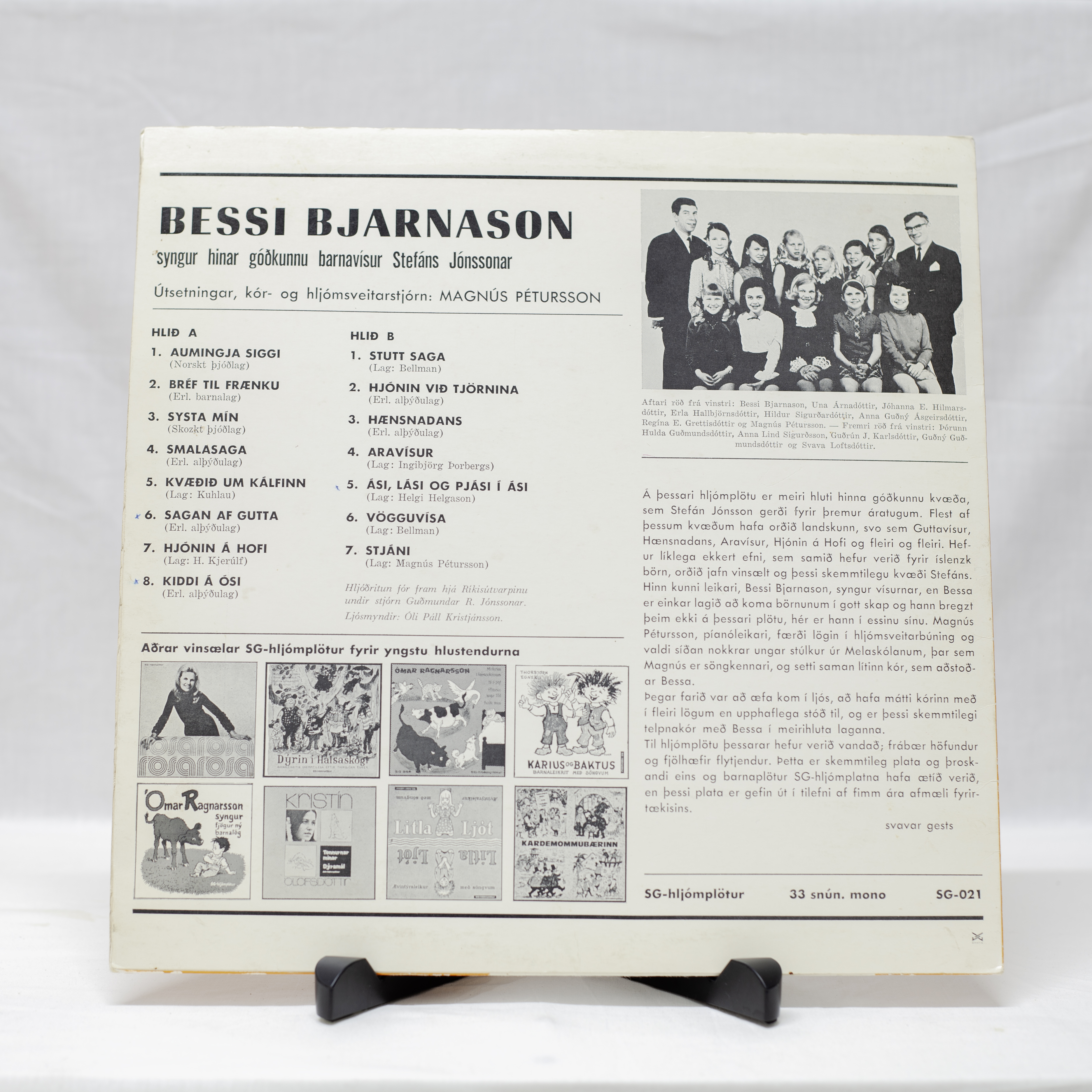 Bessi Bjarnason – Syngur Hinar Góðkunnu Barnavísur Stefáns Jónssonar