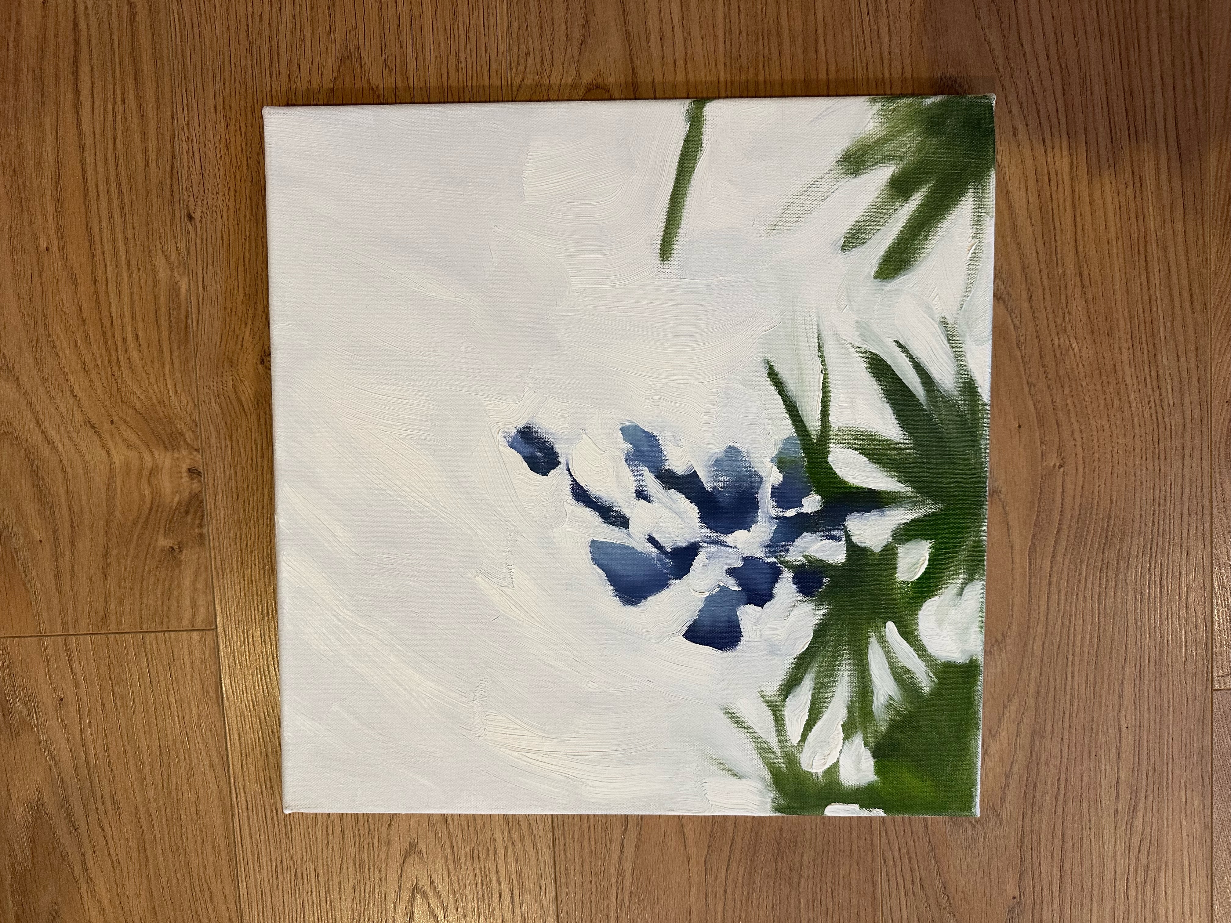 Hallur Karl Hinriksson - Blóm - Olía