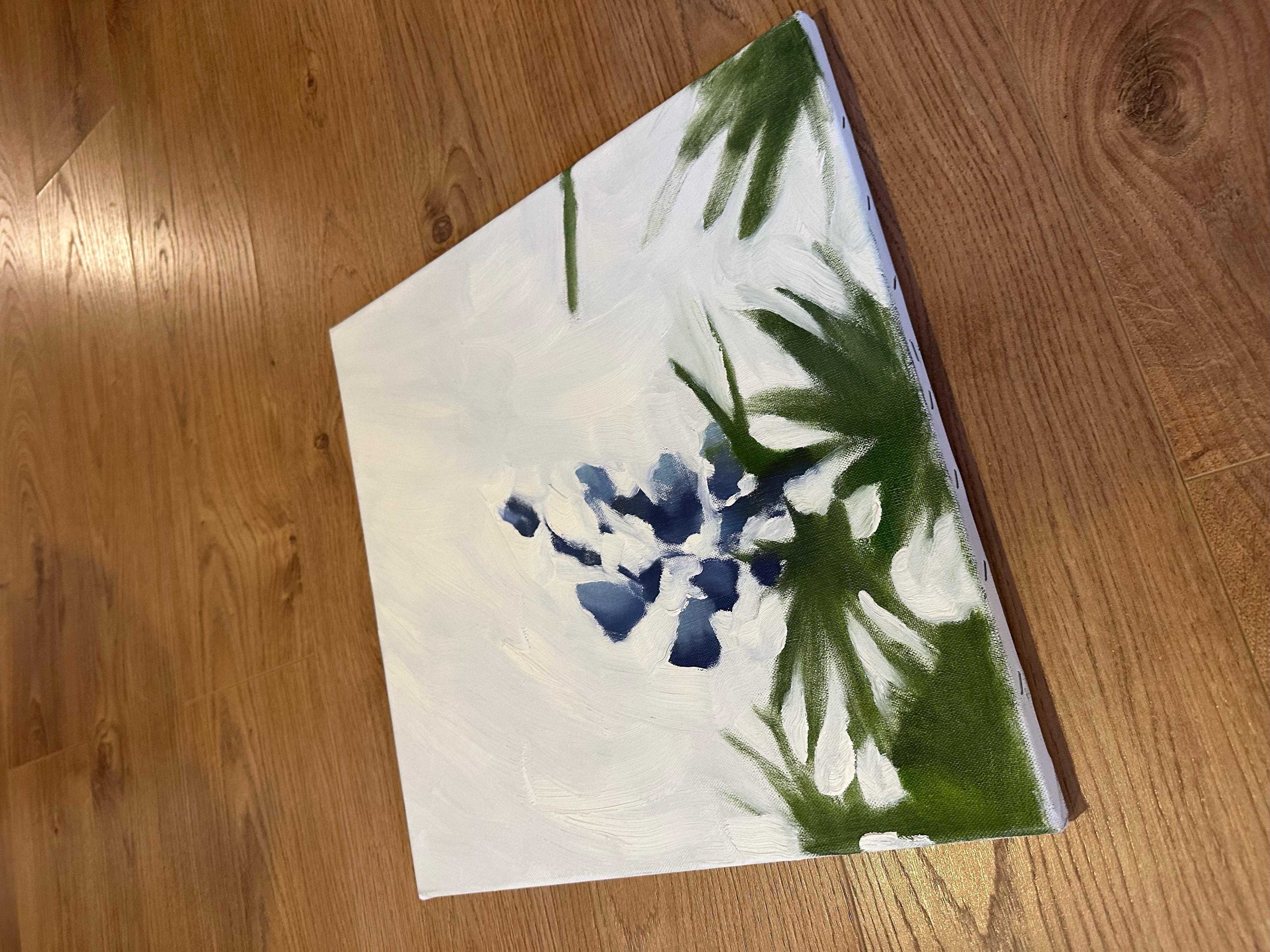 Hallur Karl Hinriksson - Blóm - Olía