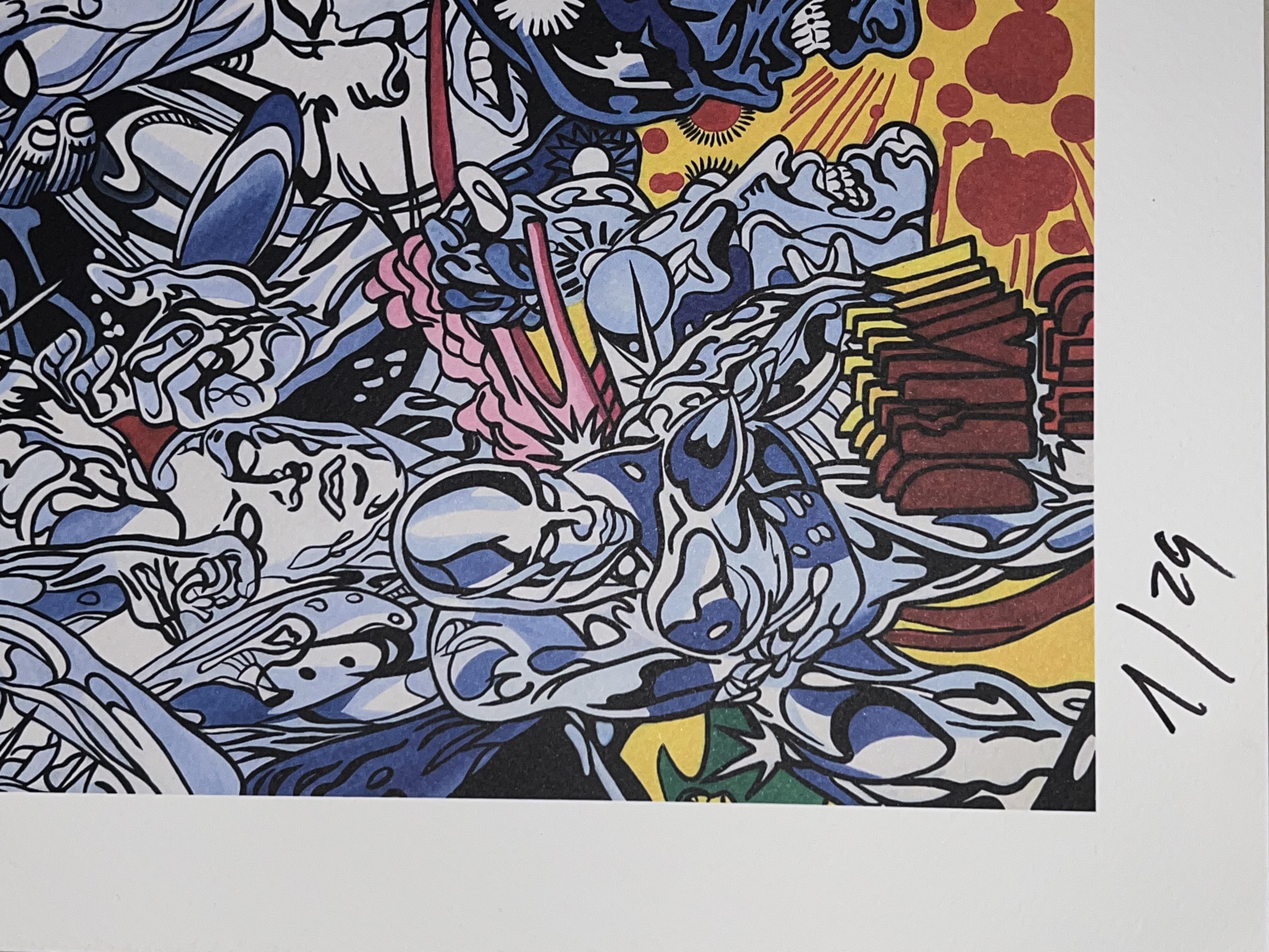 ERRÓ (1932) - SILVER SURFER