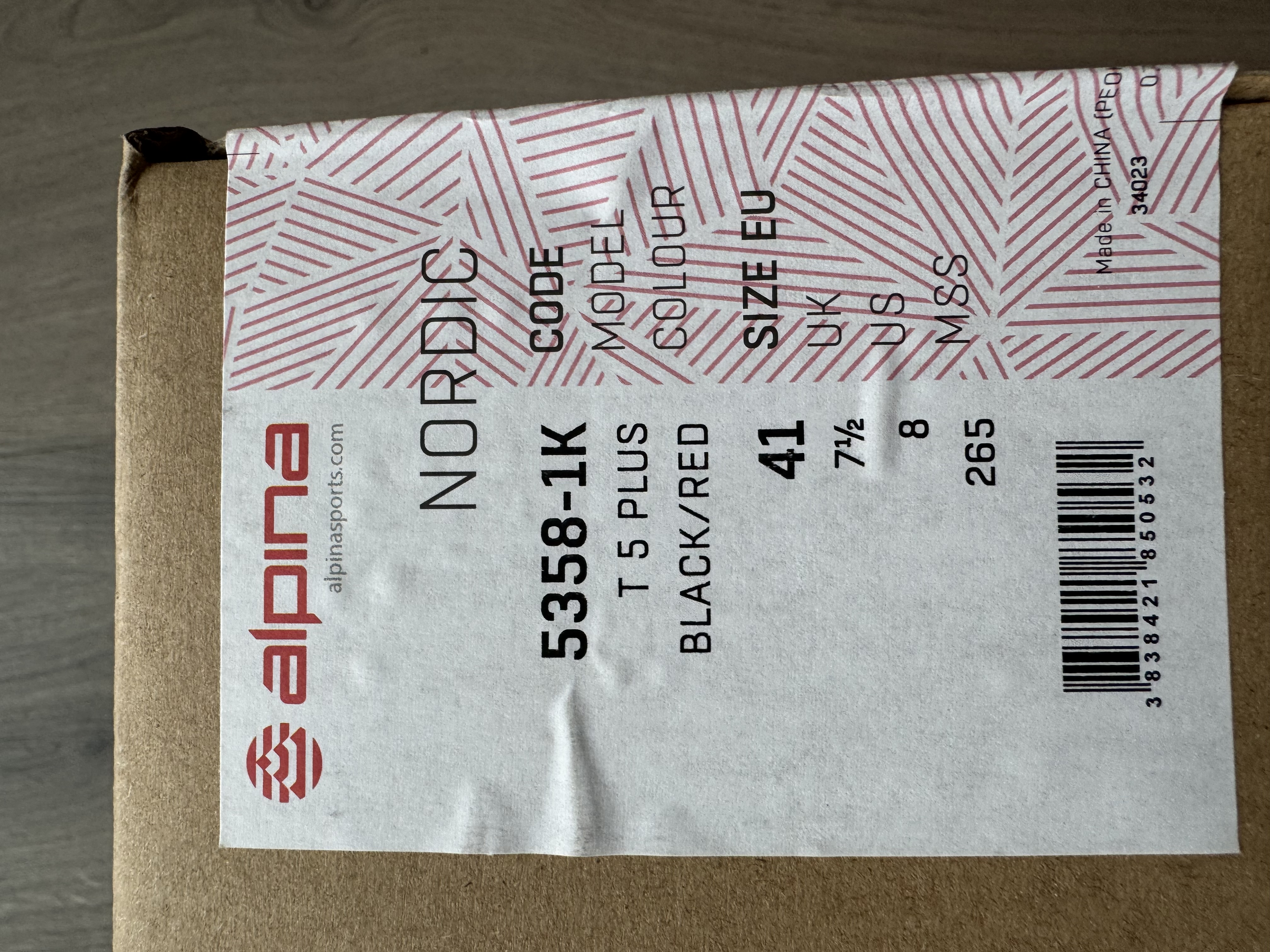 Alpina T5 Plus gönguskíðaskór nr 41