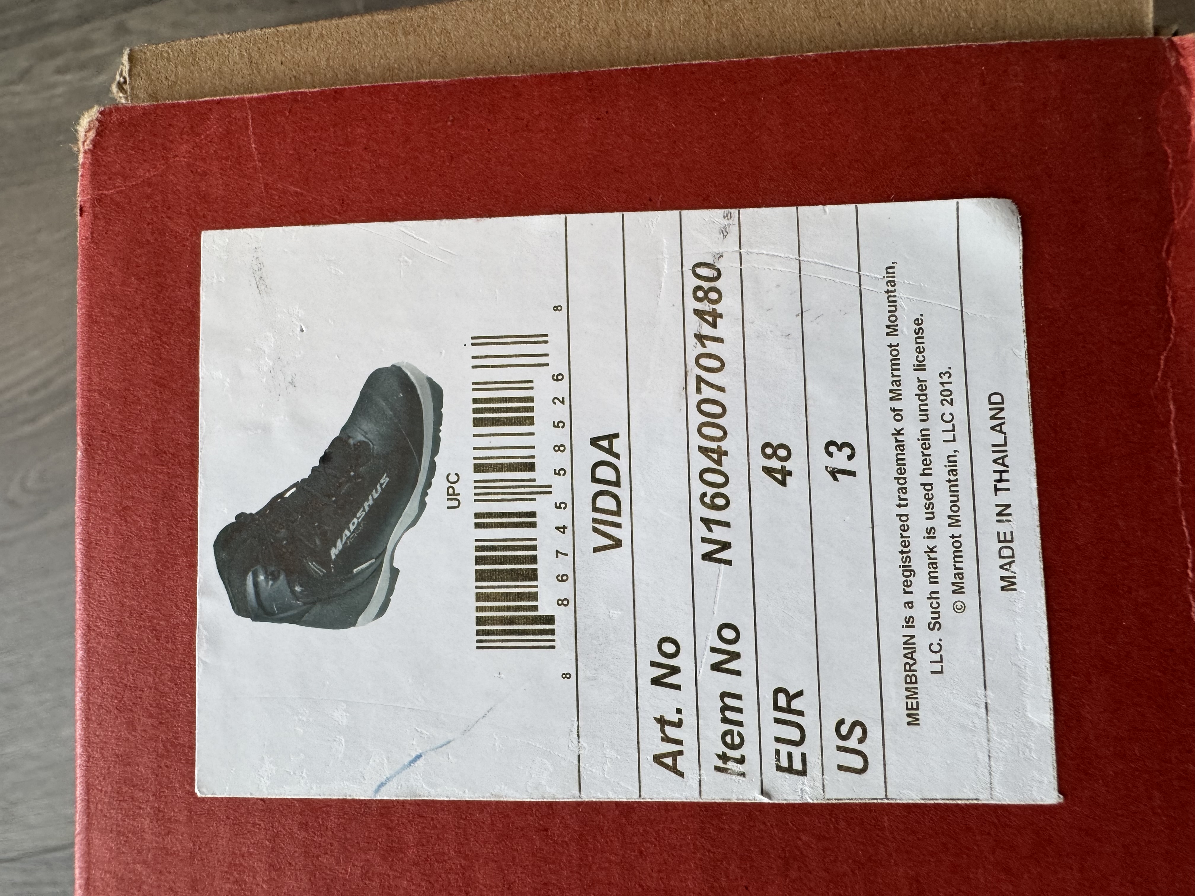 Madshus Vidda gönguskíðaskór nr 48